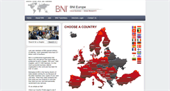 Desktop Screenshot of bni-europe.com